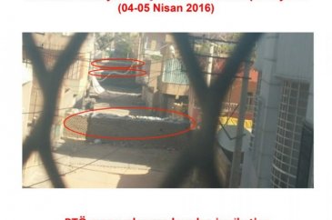 Nusaybin'de patlayıcılar özel birlik tarafından tespit edilerek, im...
