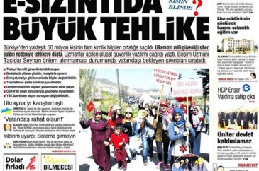 Günün gazete manşetleri - 7 Nisan 2016