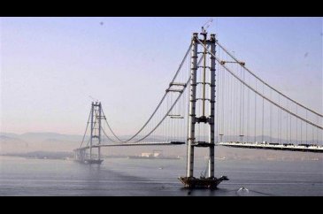 İzmit Körfezi Köprüsü'nün bitmesine çok az kaldı