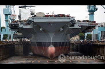 ABD'nin 13 milyar dolarlık yeni uçak gemisi
