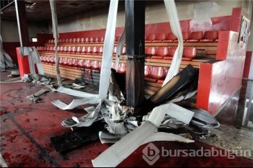 PKK, Van'da spor salonu yaktı