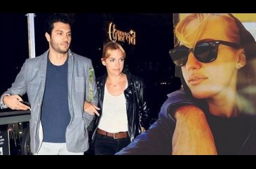 Meryem Uzerli'ye sevgilisi Alp Özcan'dan jest