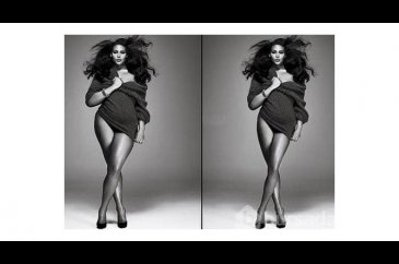 Photoshop uygulamasıyla şişman kadınları zayıflattılar...