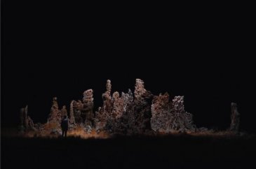 Drone ile çekilmiş gece fotoğrafları