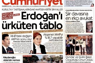 Gazete manşetleri (18.04.2016)