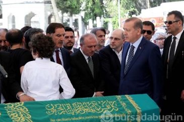 Erdoğan, Salih Tuna'nın babasının cenazesine katıldı