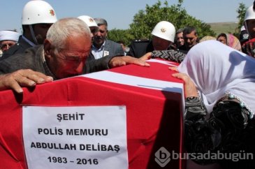 Şehit polis Kilis'te son yolculuğuna uğurlandı