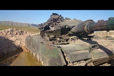 İşte IŞİD'in vurduğu tank