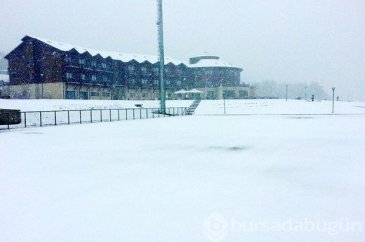 Nisan ayında kar sürprizi
