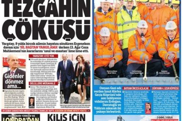 Günün gazete manşetleri 22 Nisan 2016