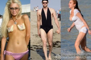 Plajda rüküşler geçidi. Siz siz olun onlara uymayın!