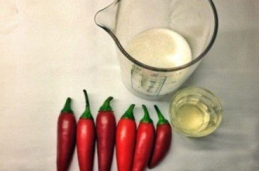 Acı biber ve sütü karıştırınca...