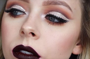 Cut crease makyaj örnekleri
