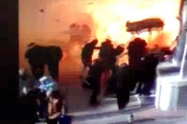 Bursa'da canlı bomba kendini böyle patlattı