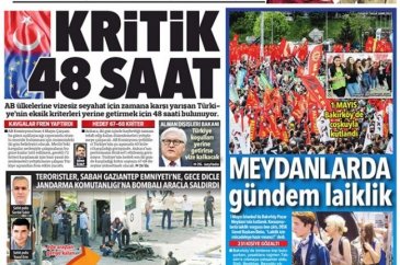 Günün gazete manşetleri - 2 Mayıs 2016