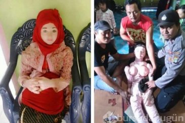 Kıyıya vuran şişme kadını melek sandılar