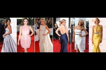 BAFTA ödül töreninde 'kırmızı halı' şıklığı