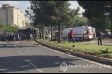 Diyarbakır'da kent merkezine bombalı saldırı!