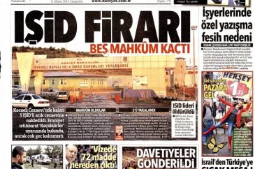 11 Mayıs 2016 gazete manşetleri
