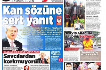 Günün gazete manşetleri 13 Mayıs 2016
