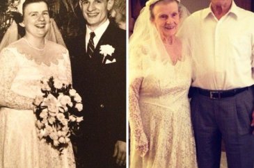 Aşkın yıllara meydan okuduğunu kanıtlayan fotoğraflar