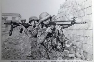 Mehmetçiğin gözüyle Mehmetçik sergisi