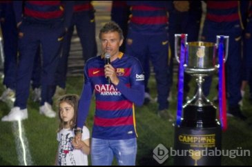 Barcelona, zaferlerini kutladı