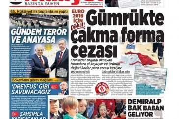 Günün gazete manşetleri - 26 Mayıs 2016
