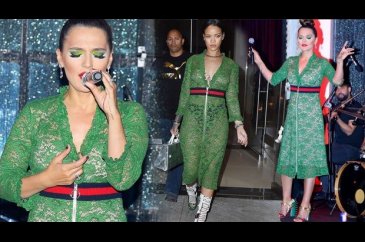 Demet Akalın, Rihanna ile pişti oldu
