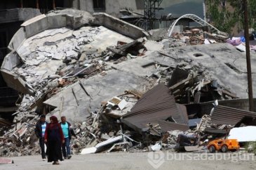 Yüksekova'da korkunç görüntüler