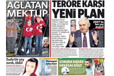 Günün gazete manşetleri - 17 Haziran 2016