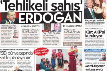 Günün gazete manşetleri - 18 Haziran 2016