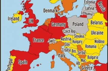 Dünyayı şoke eden harita... Türkiye dahil 7 ülke...
