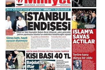 Günün gazete manşetleri (4 Temmuz 2016)