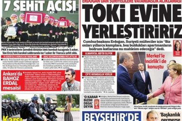 Günün gazete manşetleri - 11 Temmuz 2016