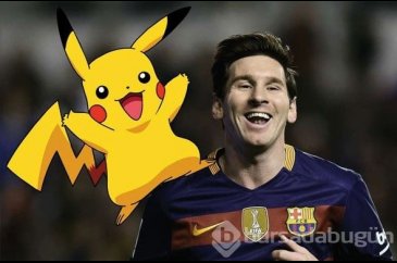 Messi'ye Pokemon şoku!
