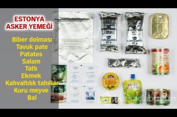 Dünya askerlerinin yemekleri
