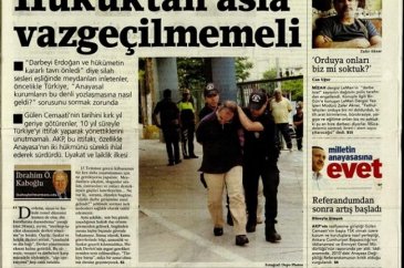 Günün gazete manşetleri 21 Temmuz 2016