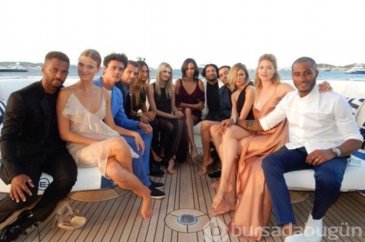 Podyumların kraliçeleri Dicaprio'nun vakıf gecesinde!