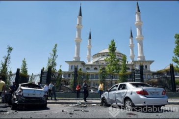 Cumhurbaşkanlığı Külliyesi'nde büyük hasar