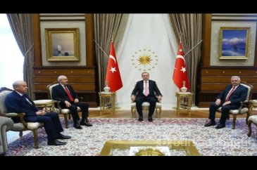 Cumhurbaşkanlığı'nda Toplantı