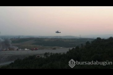 Bursa'da yangın paniği!