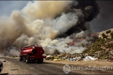 Bodrum'da yangın!