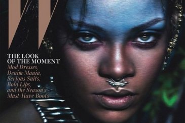 Rihanna objektif karşısına geçti