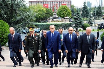 Cumhurbaşkanı, Genelkurmay Karargahı'nda