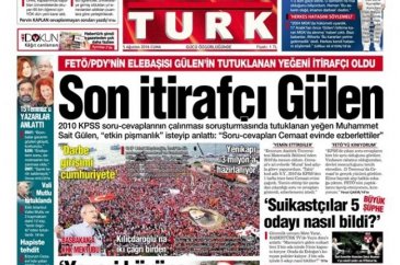 Günün gazete manşetleri 5 Ağustos 2016