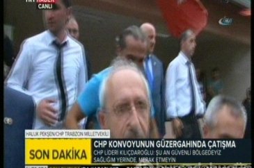 Kılıçdaroğlu'nun konvoyuna ateş açıldı çatışma çıktı
