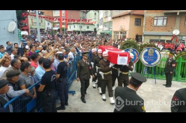 Binlerce Bursalı şehidini uğurladı