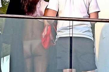 Rihanna'dan bebek provası