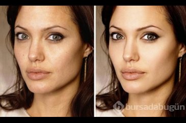 Ünlülerin photoshopsuz ve photoshoplu halleri